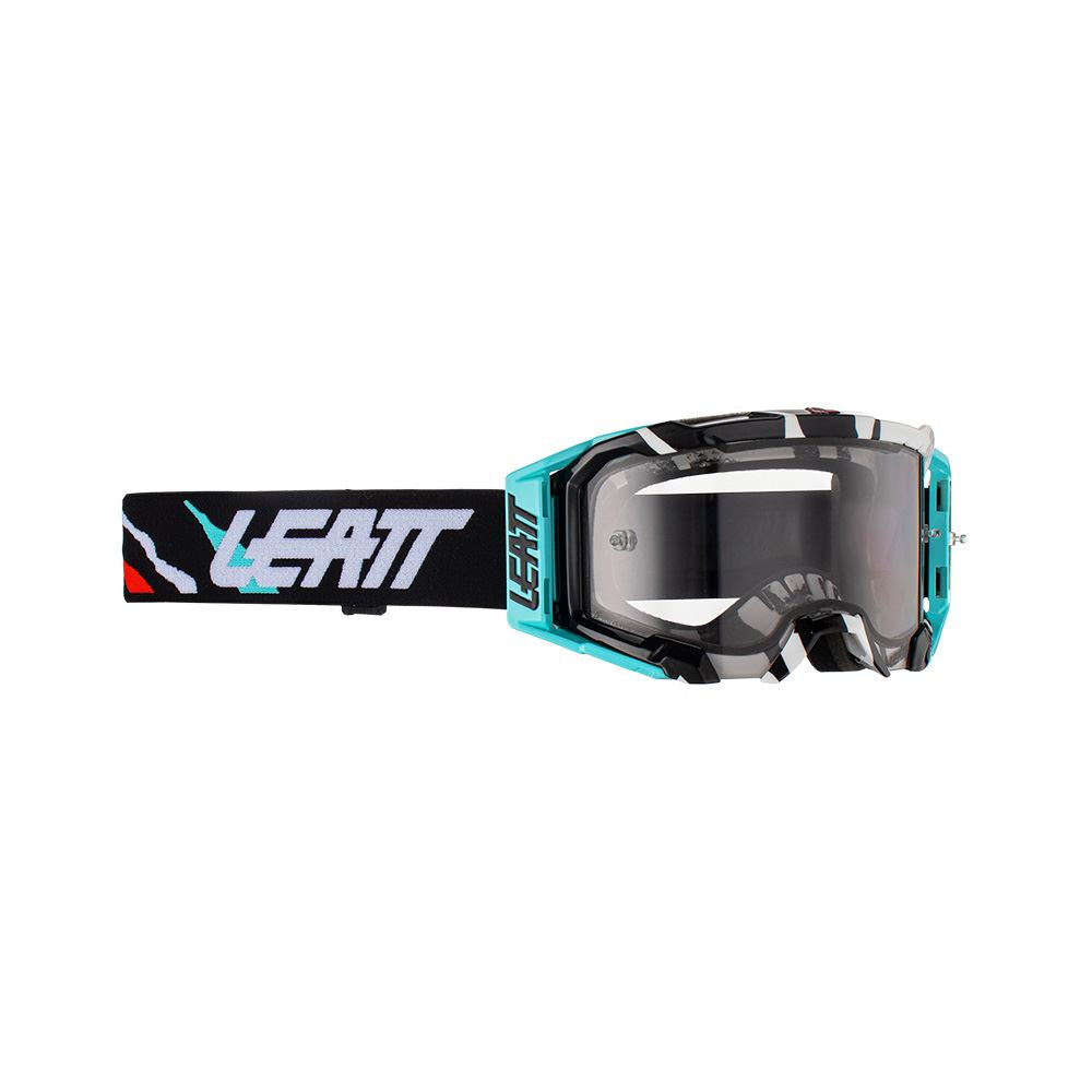 Leatt 2024 Goggles Velocity 5.5 Acid Tiger - Grey Lens